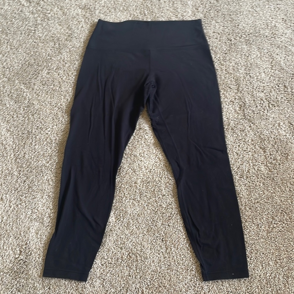 Lululemon black align leggings 25”